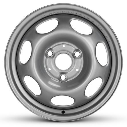 2008-2014 15x4.5 Smart Fortwo II Front Steel Wheel / Rim